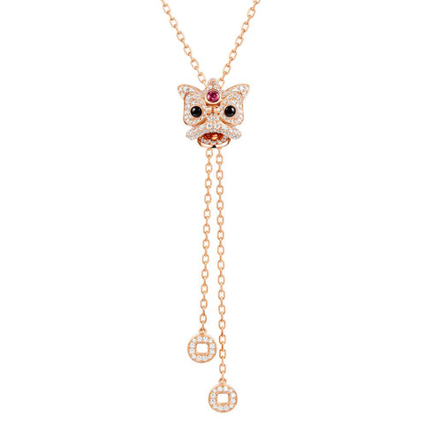 Qeelin Xi Xi Necklace