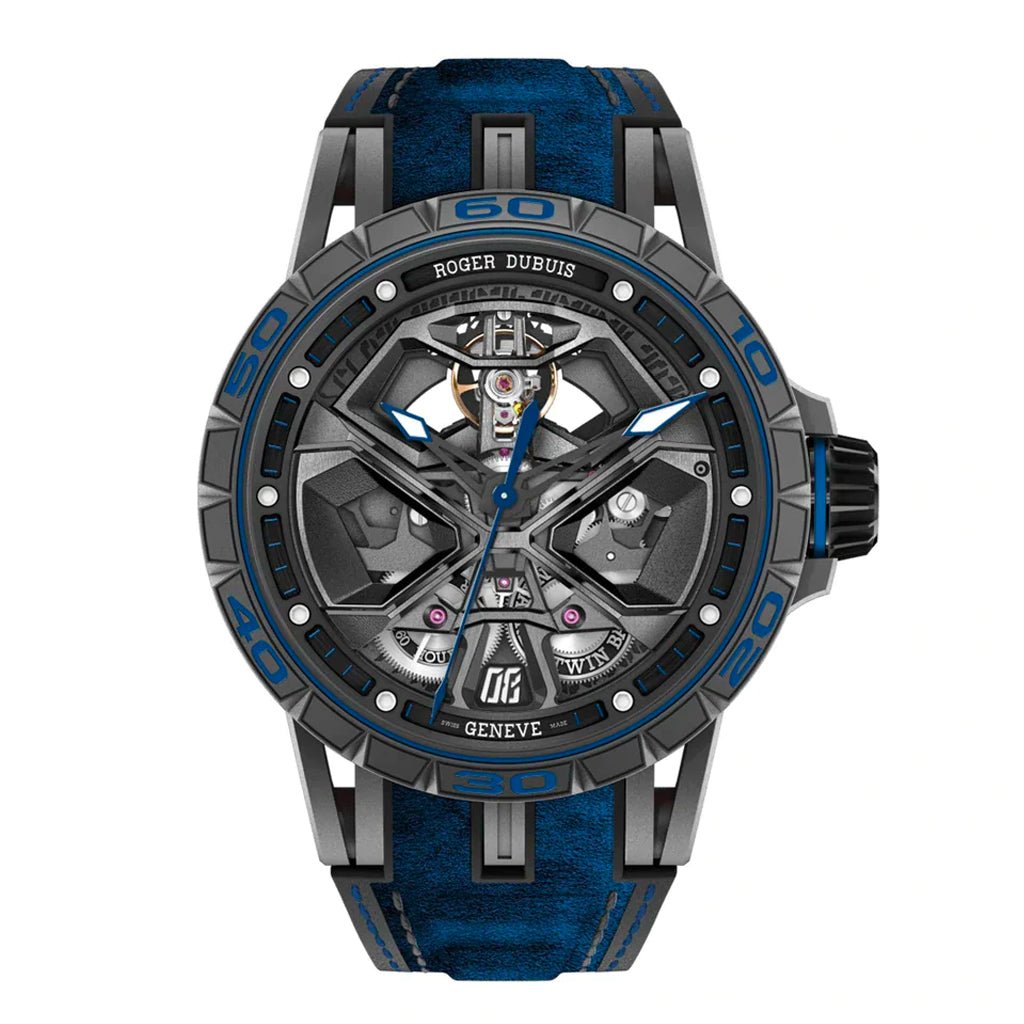 Roger Dubuis Excalibur Spider Huracan Black DLC Titanium