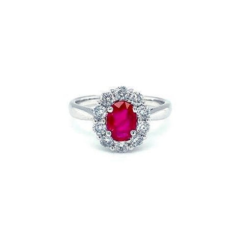 Ruby Diamond Ring
