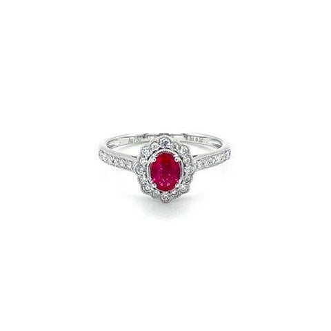 Ruby Diamond Ring