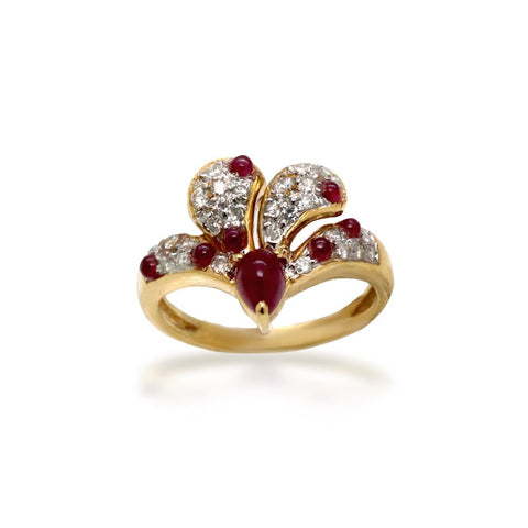 Ruby Diamond Ring