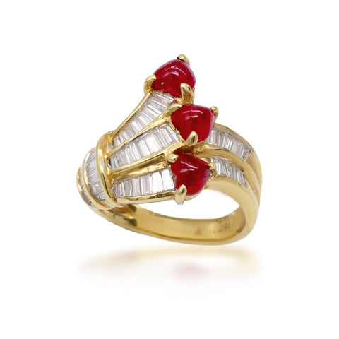 Ruby Diamond Ring