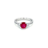 Ruby Diamond Ring