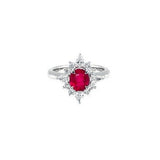 Ruby Diamond Ring