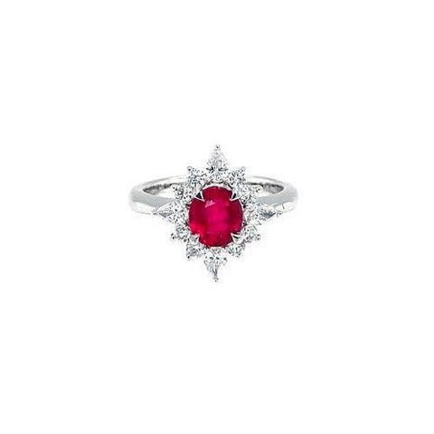 Ruby Diamond Ring