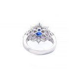 Sapphire Diamond Ring