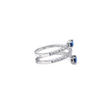 Sapphire Diamond Ring