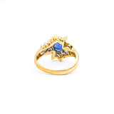 Sapphire Diamond Ring