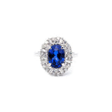 Sapphire Diamond Ring