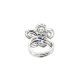 Sapphire Diamond Ring