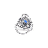 Sapphire Diamond Ring