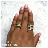 Shy Creation 0.87 Ct. Diamond Ring