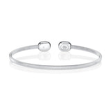 Shy Creation Corelli 0.20CT Diamond Baguette Bangle