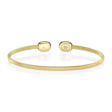 Shy Creation Corelli 0.20CT Diamond Baguette Bangle
