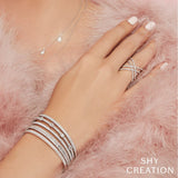 Shy Creation Eternal 0.88 Ct. Diamond Bangle