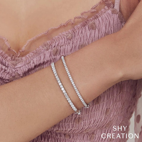 Shy Creation Eternal 0.88 Ct. Diamond Bangle