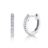Shy Creation Kate 0.07Ct. Diamond Huggie Earring