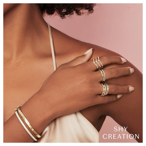 Shy Creation KATE 0.08CT Diamond Band