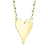 Shy Creation KATE 0.11CT Diamond Pave Heart Necklace