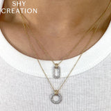 Shy Creation Kate 0.19 Ct. Diamond Necklace