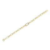 Shy Creation Kate 0.20ct Diamond Paper Clip Link Bracelet