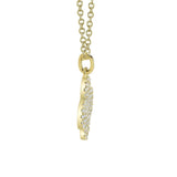 Shy Creation Kate 0.23CT Diamond Pave Clover Necklace