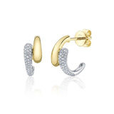 Shy Creation Kate 0.23CT Diamond Pave Earring