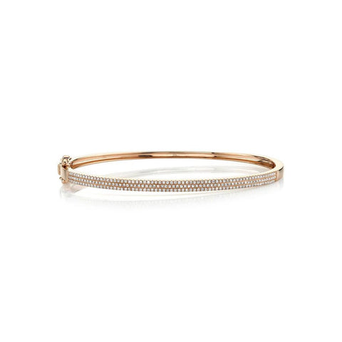 Shy Creation Kate 0.52CT Diamond Pave Bangle