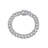 Shy Creation Kate 4.36Ct. Diamond Pave Link Bracelet