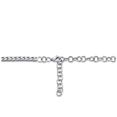 Shy Creation Stella 0.95 Ct. Diamond Tennis Necklace