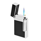 St Dupont Le New Grand Dupont Black Lacquer and Palladium Lighter