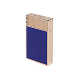 St Dupont Line 2 Blue and Pink Gold Dragon Scales Lighter