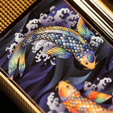 S.T. Dupont Line 2 Koi With Yellow Gold Lighter