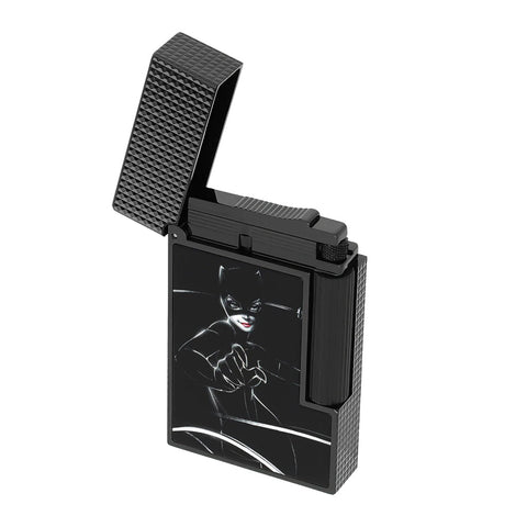St Dupont Line 2 Lacquered lighter Catwoman