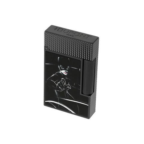 St Dupont Line 2 Lacquered lighter Catwoman