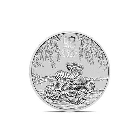 Year of the Snake Silver Coin 2025