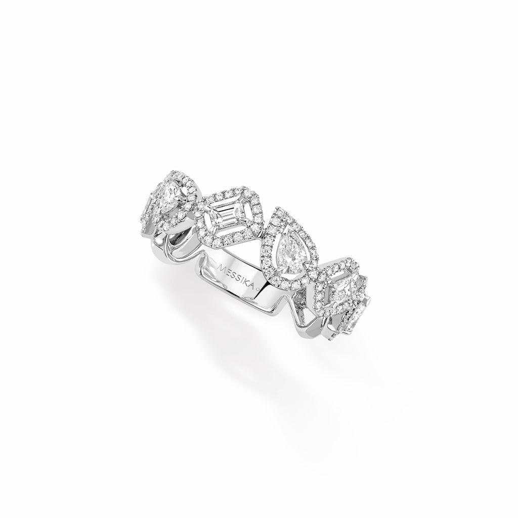 Messika My Twin White Gold Diamond Wedding Ring - 06705-WG  Messika