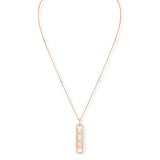 Messika Move 10th PM Rose Gold Diamond Necklace - 10032-PG  Messika