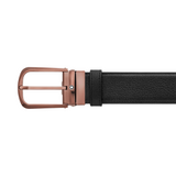 Montblanc Black/brown 35 mm reversible leather belt  Montblanc