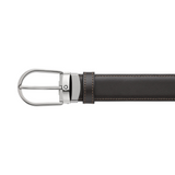 Montblanc Horseshoe buckle black/brown 30 mm reversible leather belt  Montblanc