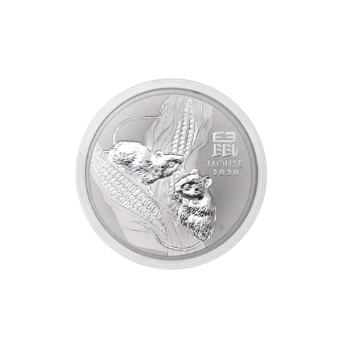 Year of the Mouse Silver Coin 2020  Chong Hing Jewelers