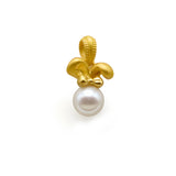 24k Gold Pearl Pendant  Chong Hing Jewelers