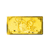 24k Gold Year of the Rabbit Gold Plate  Chong Hing Jewelers