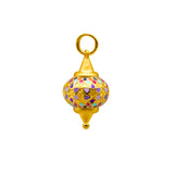 24k Gold Colorful Ornament Pendant  Chong Hing Jewelers