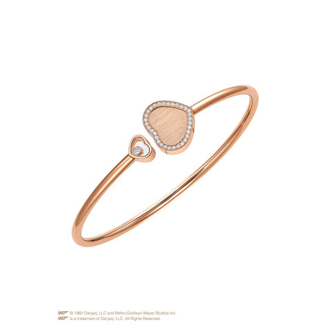 Chopard Happy Hearts Golden Hearts Bangle  Chopard