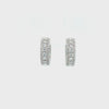 Diamond Hoop Earrings CH Collection