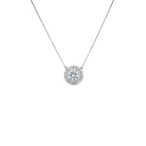 Diamond Pendant and Chain  CH Collection