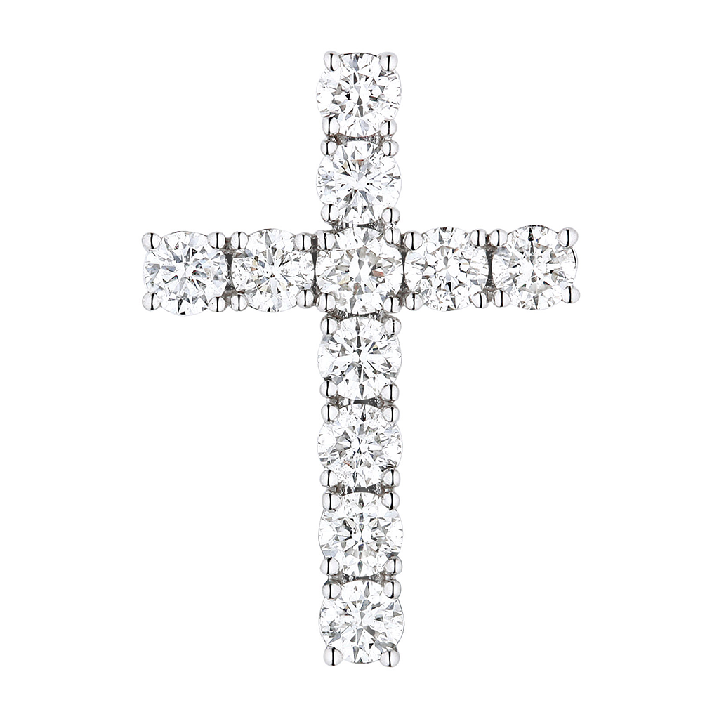 Diamond Cross Pendant  CH Collection