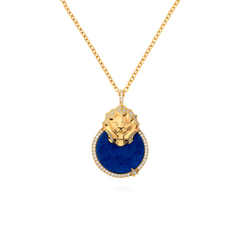 CHANEL Sous le Signe du Lion - Lion Médaille Necklace  Chanel