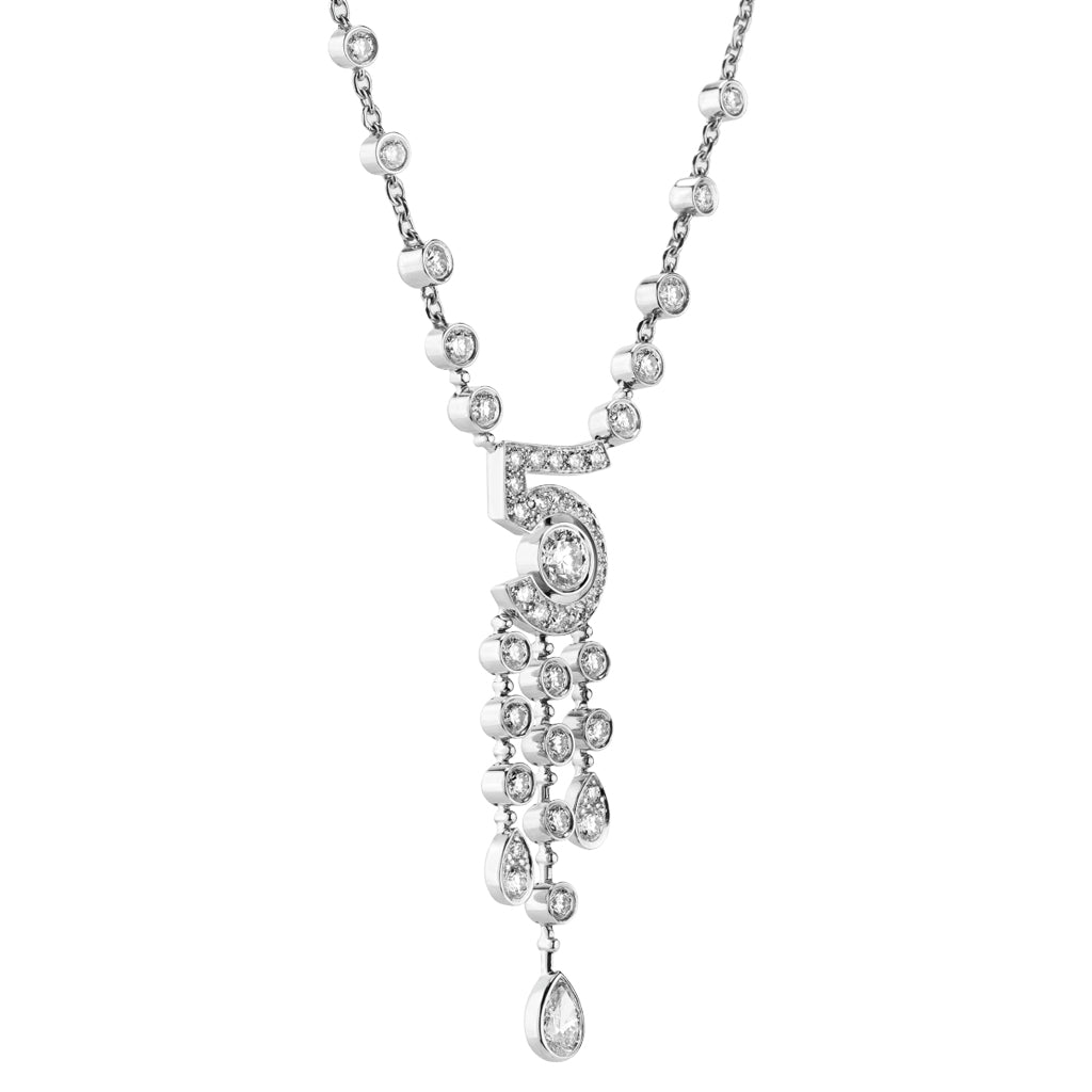 CHANEL Eternal N°5 Necklace - J11998 – Chong Hing Jewelers